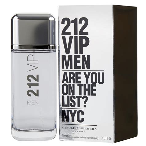 212 vip men perfume notes